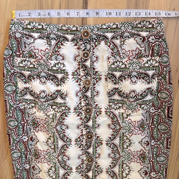 Anthropologie Maeve Kaleidoscope Skirt 10 - Picture 3 of 8